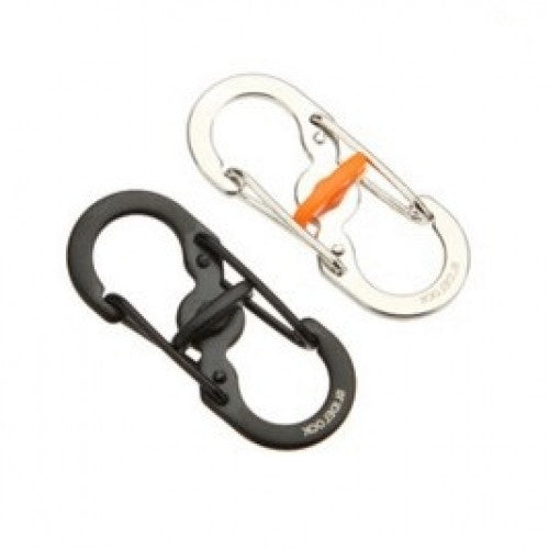 Air Stainless Steel 8-forma Clip Snap Climbing backpack buckle Carabiner Keychain