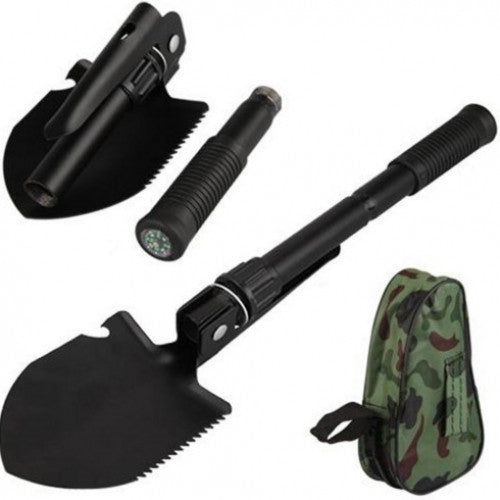 Emergency Military Folding Shovel Garden Tool Folding Camping Hiking New