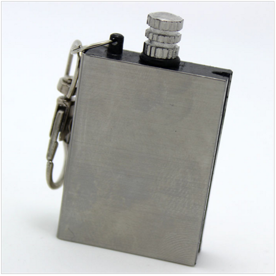 Stainless Steel Lighters Phosphorus Fire Starter Gas