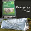 First Aid Tent Camping Aluminum Exterior Summer Hiking Reflective Blanket