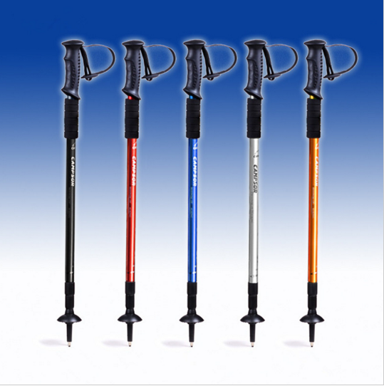 Trekking Walking Stick Adjustable Telescopic Shock