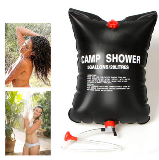 20L Board Self-Heating Solar Shower Bag Camping Bag