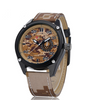 Military Men Sports Wrist Watch With Canvas Belt